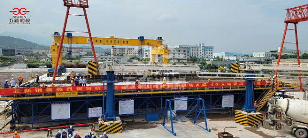 หางโจว-Quzhou Railway China Railway Fifth Bureau Jiande Girder YARD 40 เมตรกล่องGirder