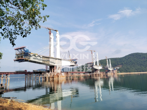 สำนักก่อสร้างสะพานรถไฟจีนโครงการสะพานรถไฟ Chihuang Taiping Lake