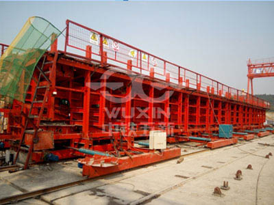 T-beam ไฮดรอลิกเคลื่อนที่ตามยาวของรถไฟ Huaishao Hengyang